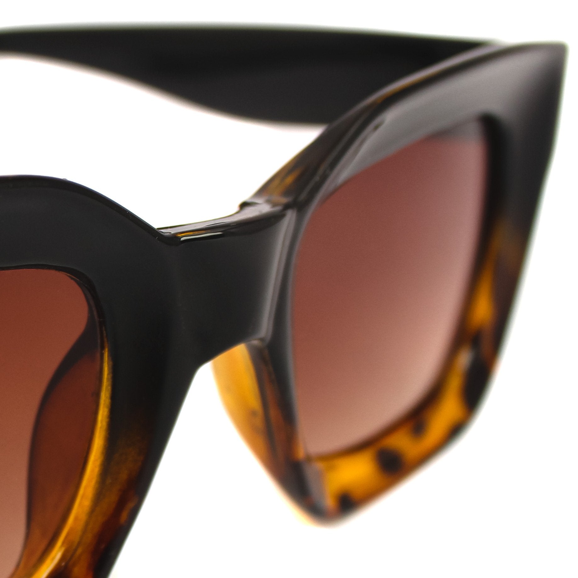 Lentes de sol rectangulares unisex marrones Dark Print Lloyd - Blinders Online Store