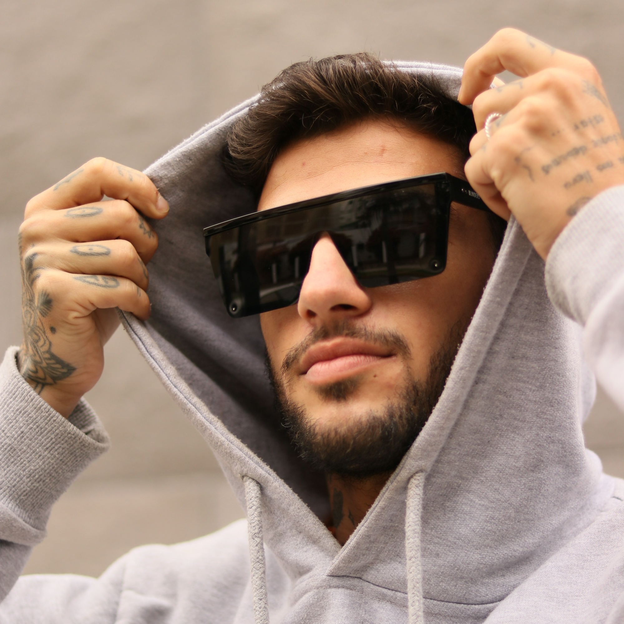 Lentes de sol cuadrados BlindersCo