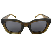 Lentes de sol rectangulares unisex verde olivo Olive Lloyd - Blinders Online Store