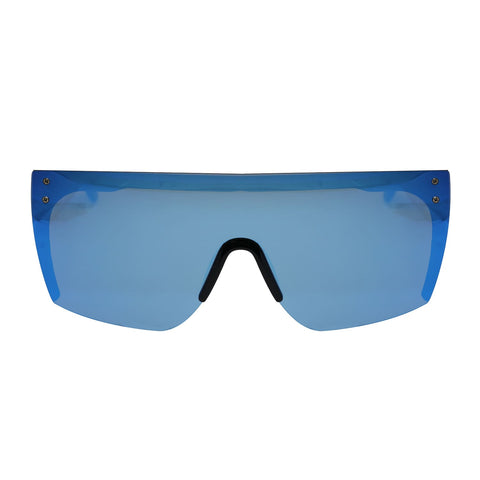 Lentes de sol rectangulares unisex azules Blue Phantom │ Blinders Online Store