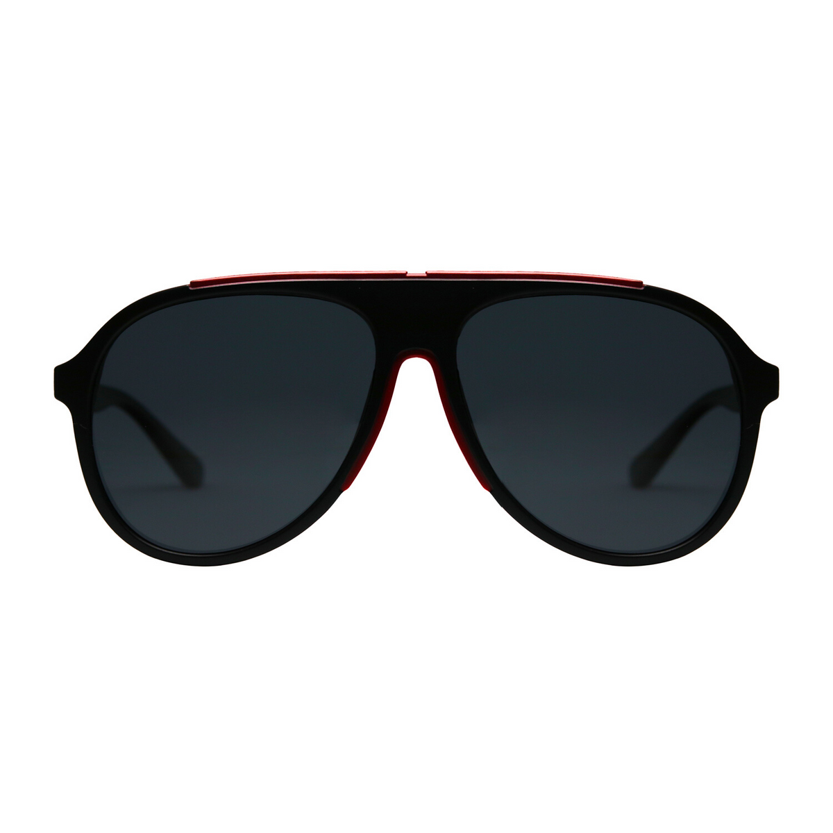 Lentes de sol ovalados unisex negros grandes Volcano Diamond - Blinders Online Store