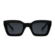 Lentes de sol rectangulares unisex negro mate Black Lloyd - Blinders Online Store