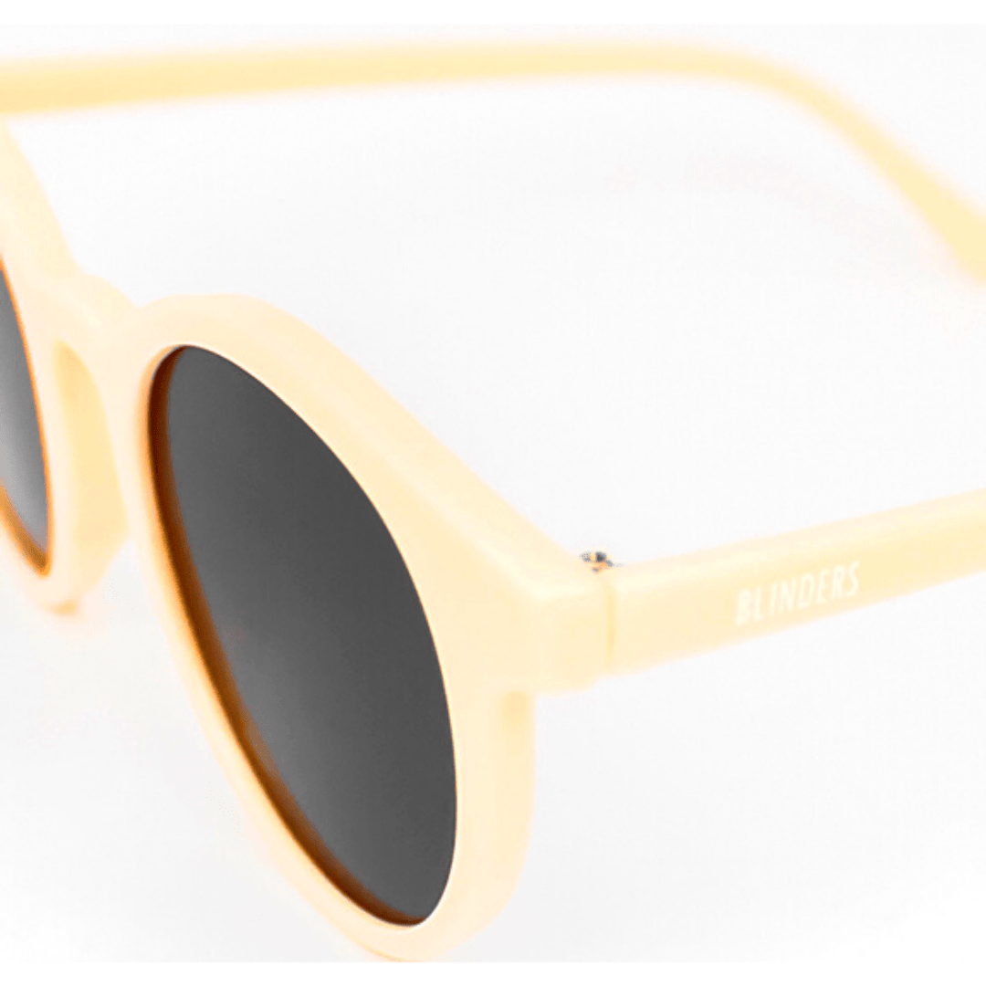 Lentes de sol blancos redondos Bone Boston - Blinders Online Store