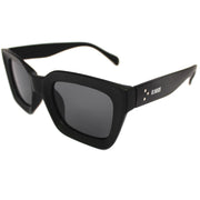 Lentes de sol rectangulares unisex negro mate Black Lloyd - Blinders Online Store