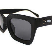 Lentes de sol rectangulares unisex negro mate Black Lloyd - Blinders Online Store