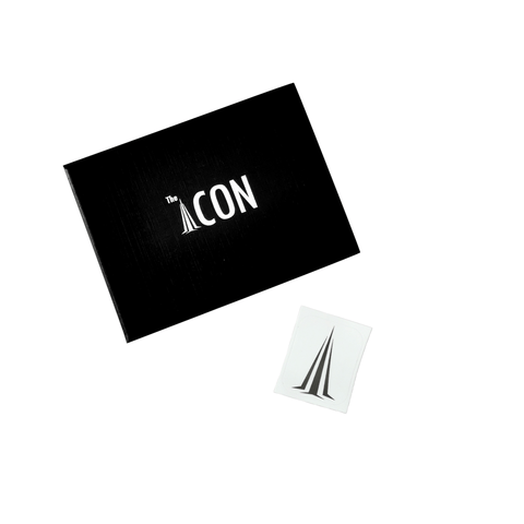 Billetera metálica dorada Golden Aluminum RFID The Icon
