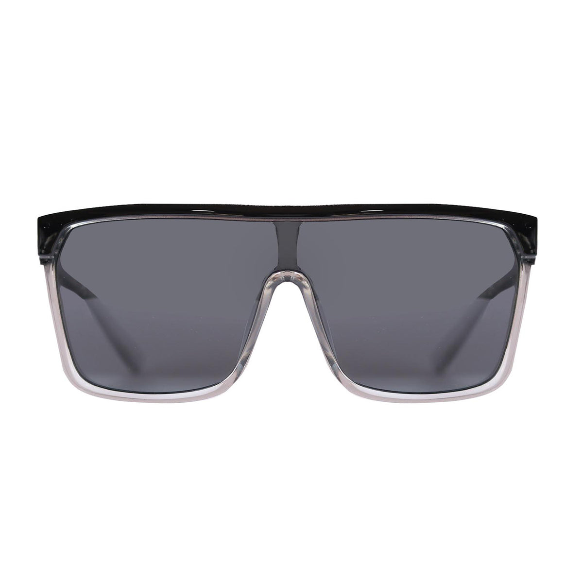 Lentes de sol rectangulares largos negros Dark Wave - Blinders Online Store