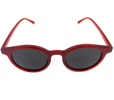 Lentes de sol rojos redondos Red Boston - Blinders Online Store