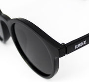 Lentes de sol negros oscuros redondos Black Boston - Blinders Online Store