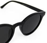 Lentes de sol negros oscuros redondos Black Boston - Blinders Online Store