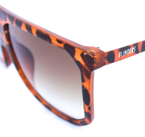 Lentes de sol ovalados grandes animal print Print Monaco - Blinders Online Store
