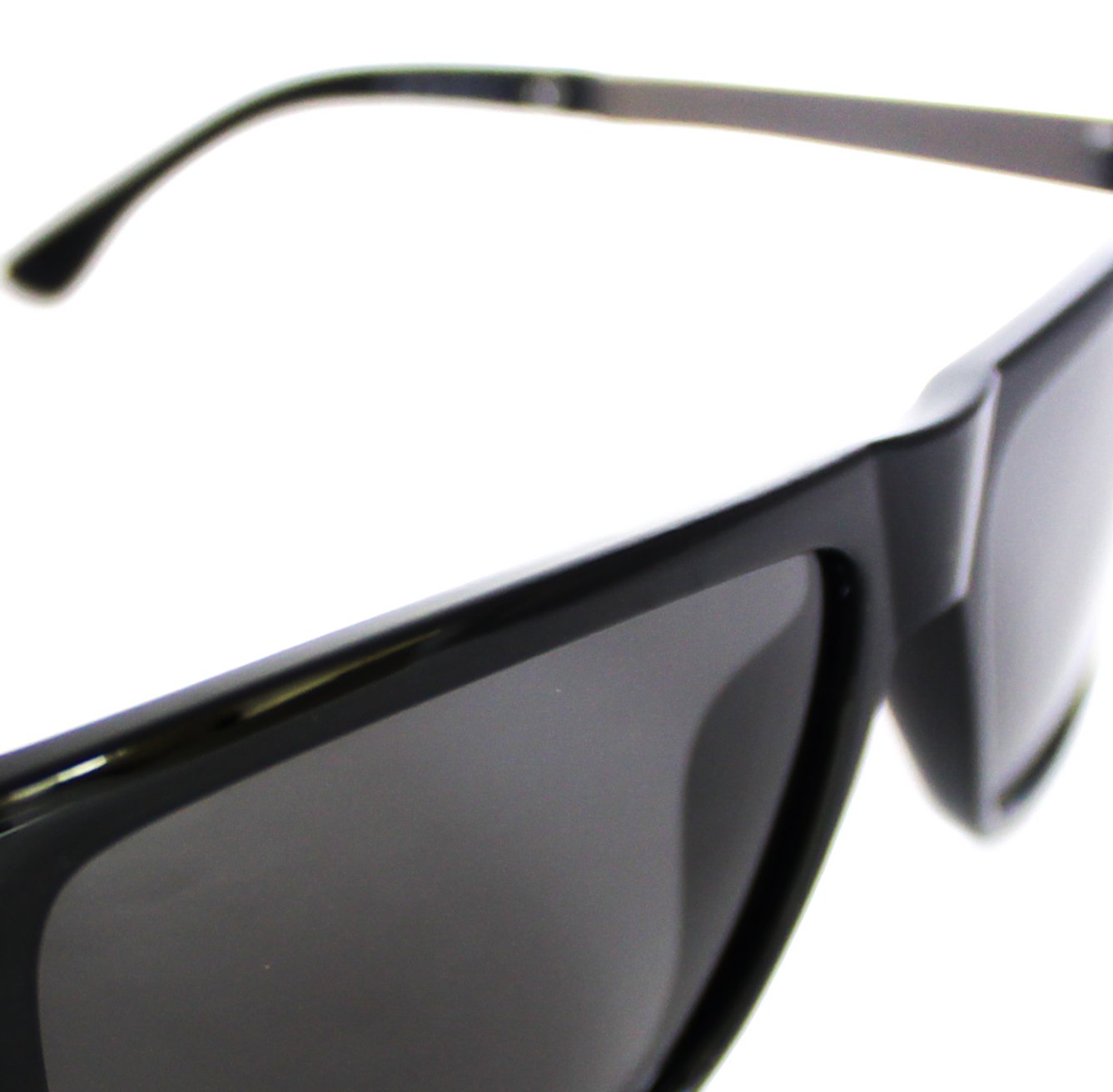 Lentes de sol rectangulares clásicos unisex negros Black Walker - Blinders Online Store