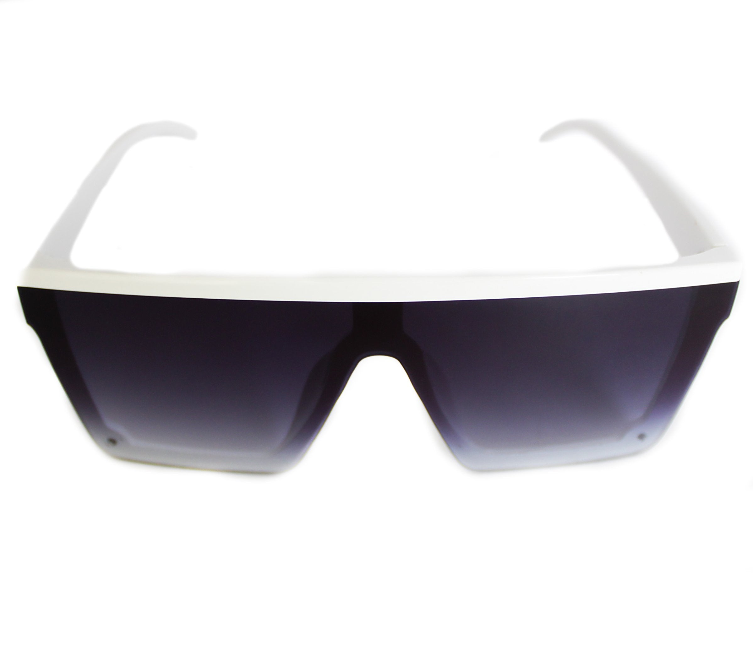 Lentes blancos de sol cheap