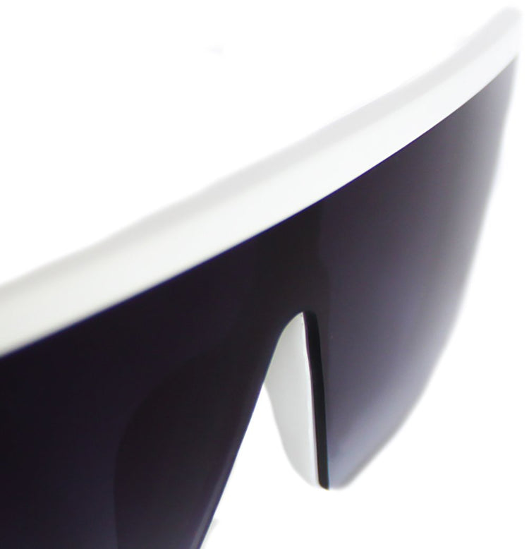Lentes de sol cuadrados grandes blancos White Nuke - Blinders Online Store