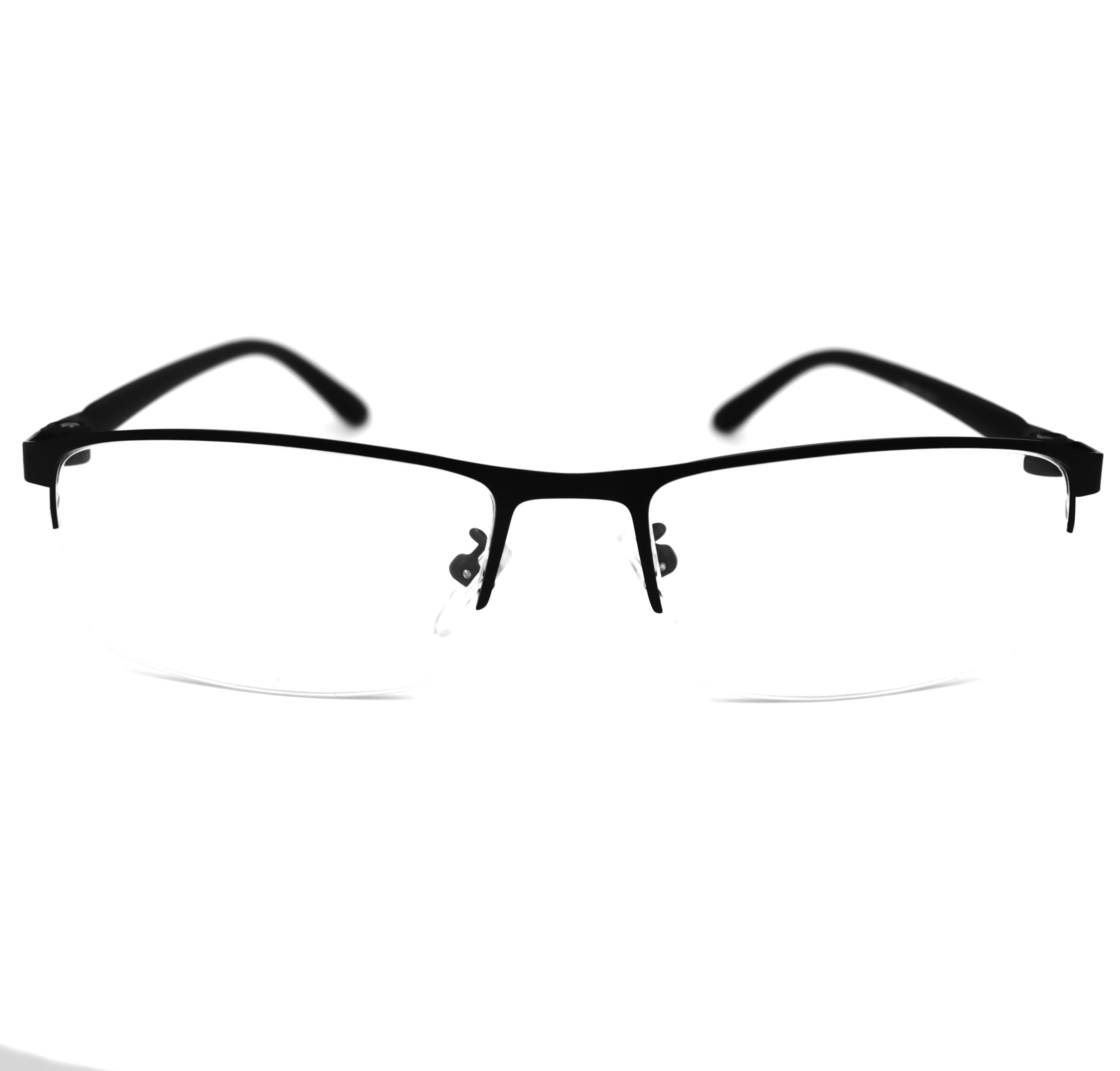 Lentes blue blocking rectangulares negros Black Buffett - Blinders Online Store