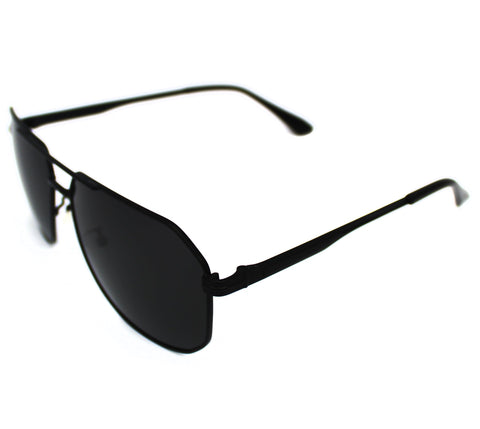 Lentes de sol redondos clásicos grandes negros Black London - Blinders Online Store