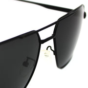 Lentes de sol redondos clásicos grandes negros Black London - Blinders Online Store