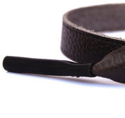 Strap holder gris para lentes Grey leather strap - Blinders Online Store