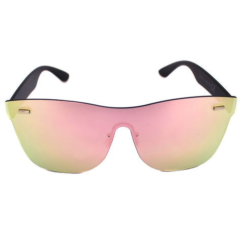 Lentes de sol ovalados grandes rosados Rose Beat - Blinders Online Store