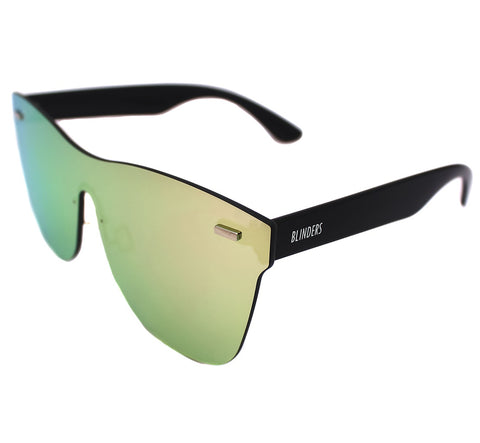 Lentes de sol ovalados grandes rosados Rose Beat - Blinders Online Store