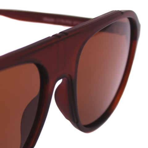 Lentes de sol ovalados unisex marrones grandes Brown Diamond - Blinders Online Store