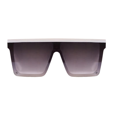 Lentes de sol cuadrados blancos grandes White Nuke - Blinders Online Store