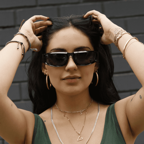 Lentes de sol negros Black Anonimus - Blinders Online Store