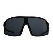 Lentes de sol rectangulares grandes unisex negros Black Cyclone - Blinders Online Store