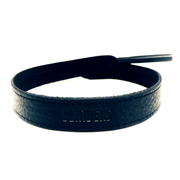 Strap holder negro para lentes Black leather strap - Blinders Online Store