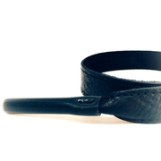 Strap holder negro para lentes Black leather strap - Blinders Online Store