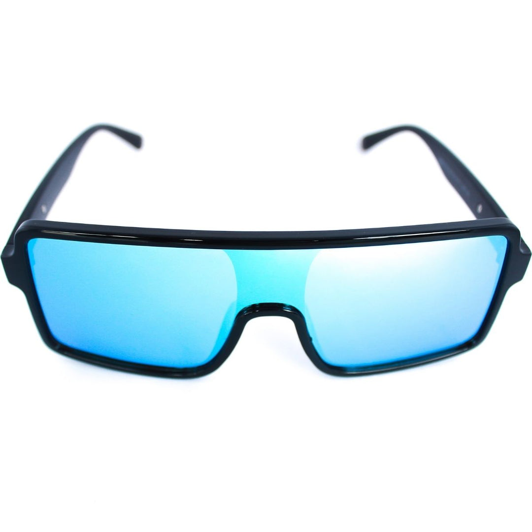 Lentes de sol rectangulares grandes celestes Blue Campers - Blinders Online Store