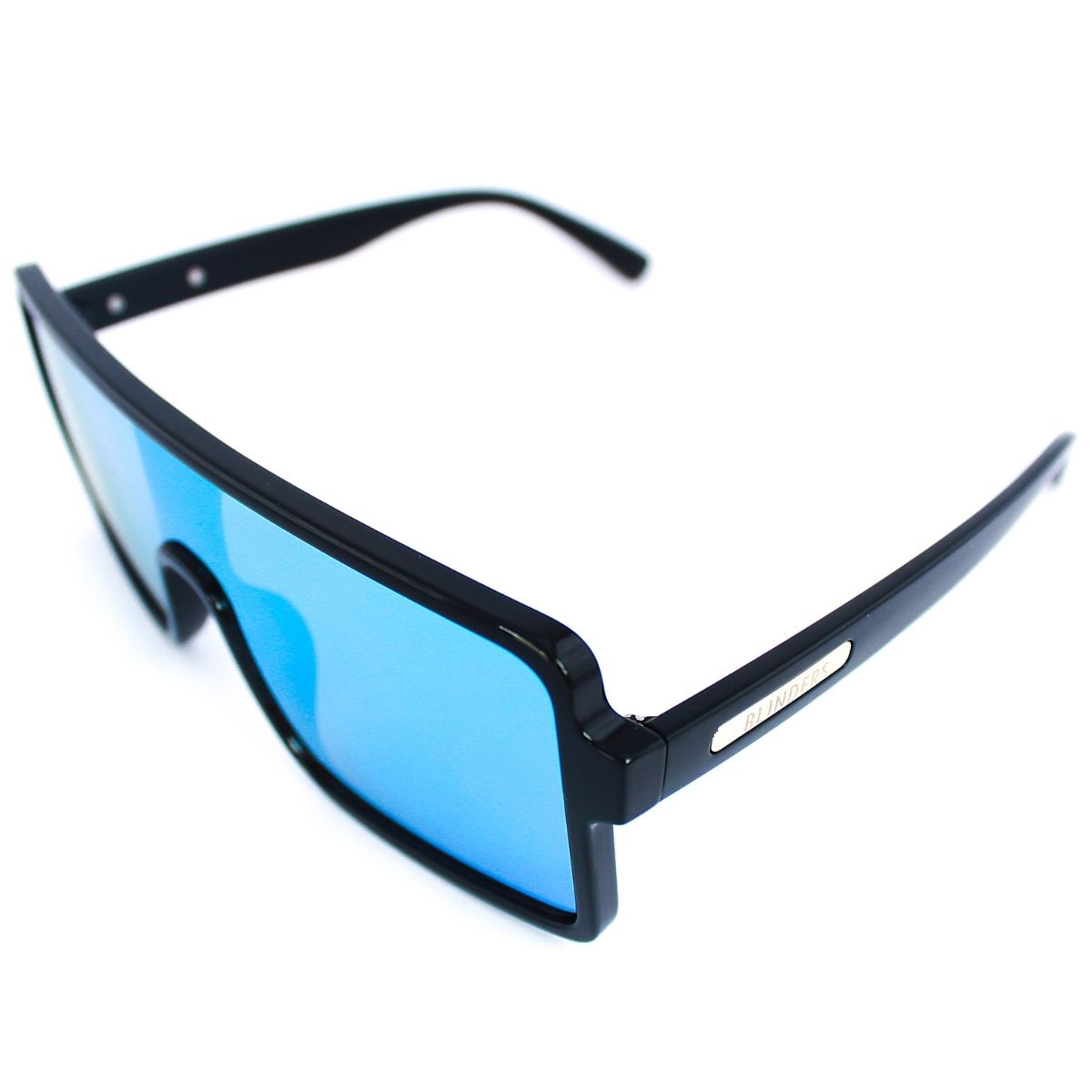 Lentes de sol rectangulares grandes celestes Blue Campers - Blinders Online Store