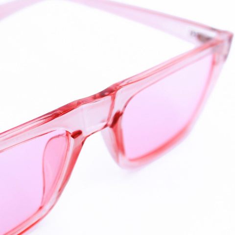 Lentes de sol rectangulares rosados Candy Warhol - Blinders Online Store