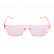 Lentes de sol rectangulares rosados con lunas moradas Haze Warhol - Blinders Online Store