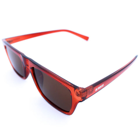 Lentes de sol rectangulares naranjas y lentes negros Orange Warhol - Blinders Online Store