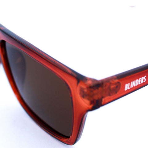 Lentes de sol rectangulares naranjas y lentes negros Orange Warhol - Blinders Online Store