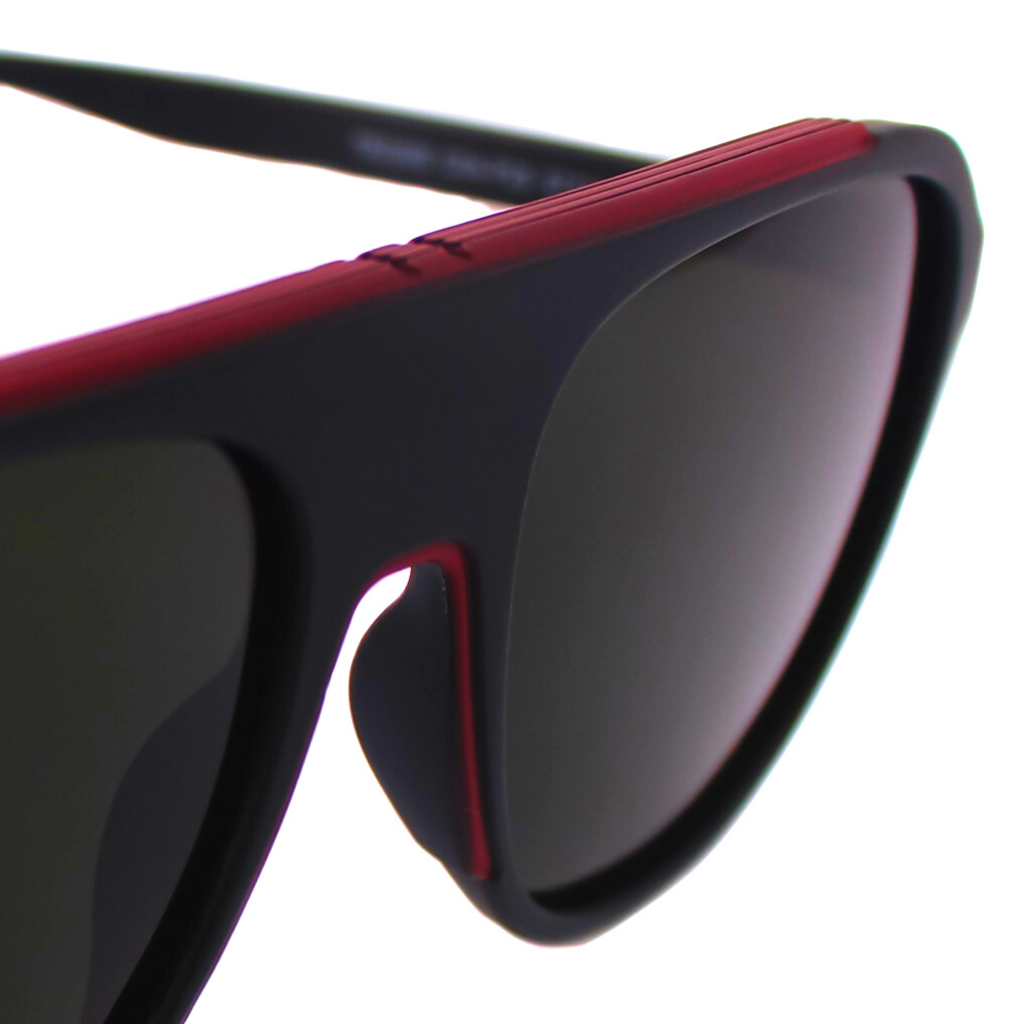 Lentes de sol ovalados unisex negros grandes Volcano Diamond - Blinders Online Store