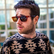 Lentes de sol rectangulares naranjas y lentes negros Orange Warhol hombre - Blinders Online Store